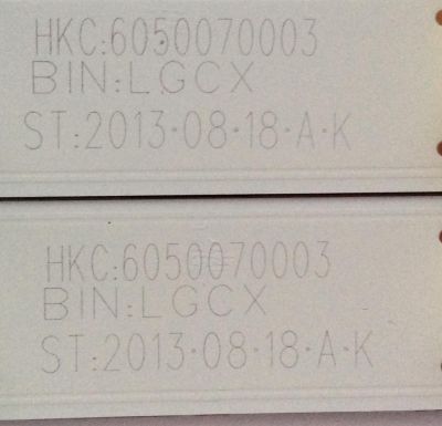 KIT DE LED PARA TV / HAIER HK500WLEDM-CH04H / V500HK1-PS1 / HKC-500W-TE01A-50T9-MCPCB / 6003050486 / MODELO LE50H3280 - Imagen 2